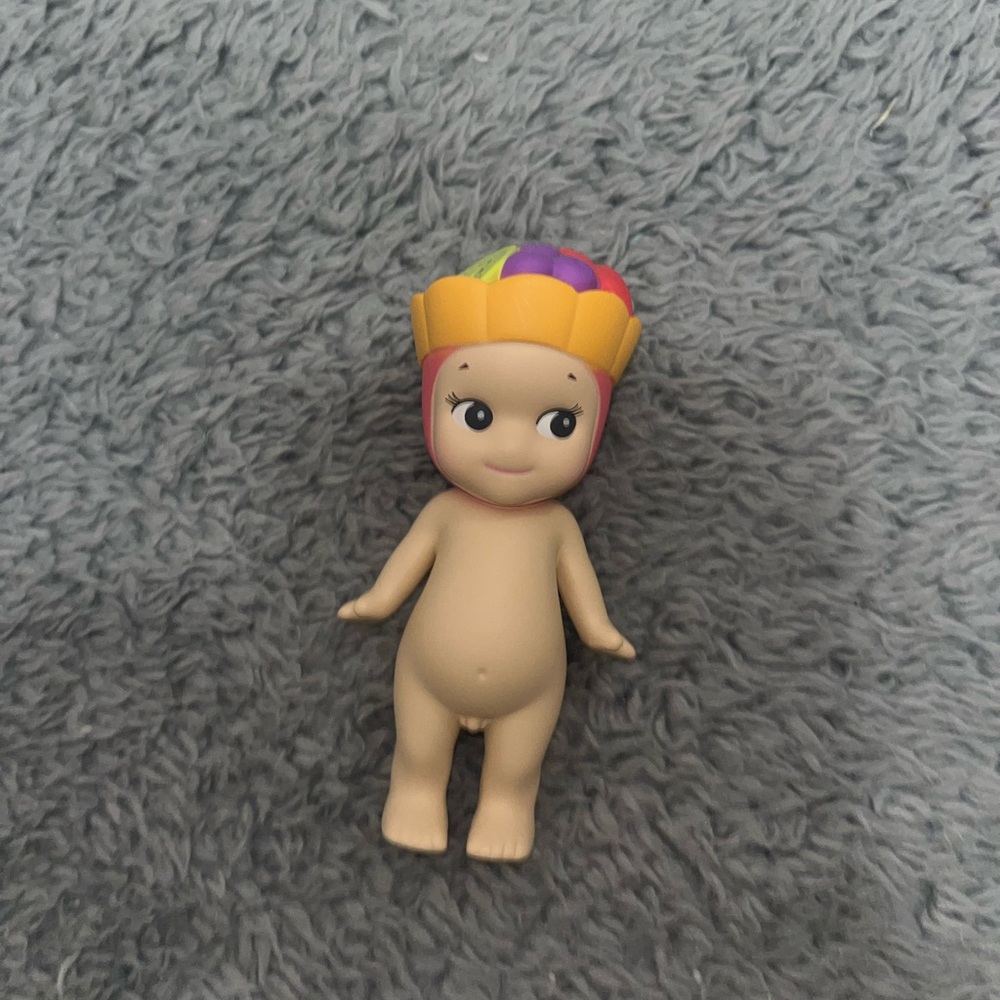Cute Doll with Rainbow Hat